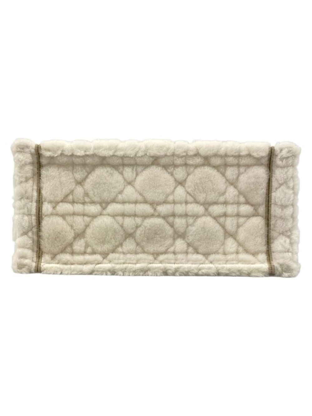 Dior Tote Book Midi Vintage Small Ivory Beige Black - Picture 5 of 15